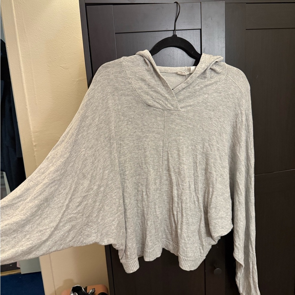 Project Social T Light Gray Hooded Sweatshirt